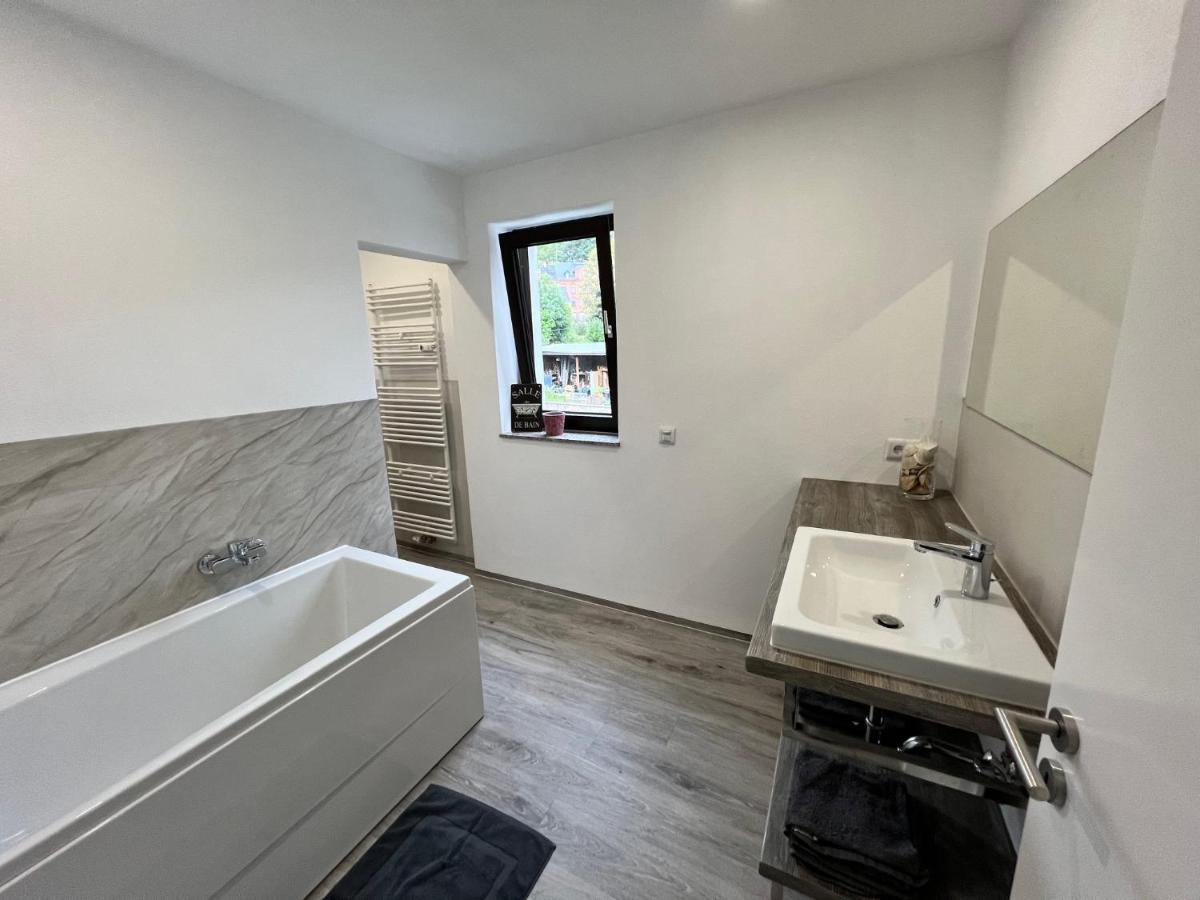 Ferienwohnung Schlossblick Im Herzen Der Stadt Schwarzenberg  Exterior foto