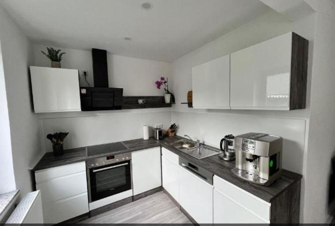 Ferienwohnung Schlossblick Im Herzen Der Stadt Schwarzenberg  Exterior foto